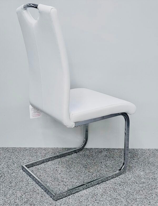 Milan White Dining Chair - ASR Interiors