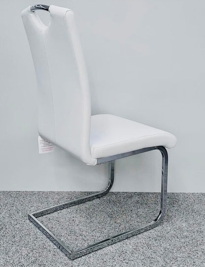 Milan White Dining Chair - ASR Interiors