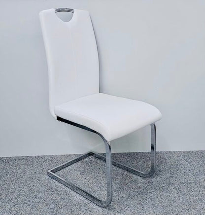 Milan White Dining Chair - ASR Interiors