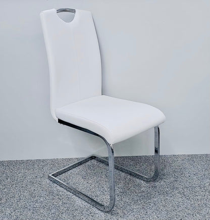 Milan White Dining Chair - ASR Interiors