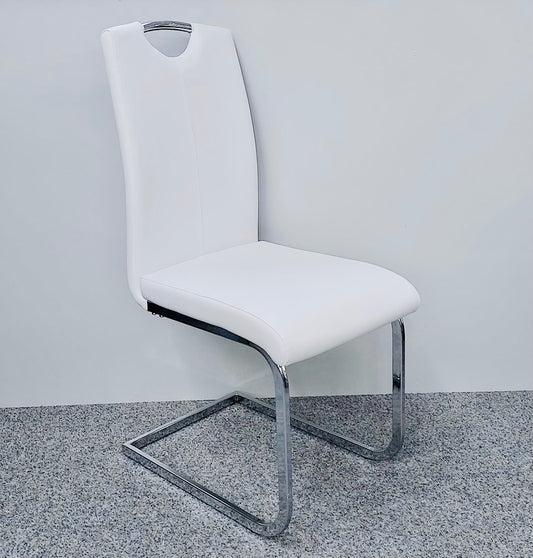 Milan White Dining Chair - ASR Interiors
