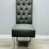 Sofia Grey PU Chair - ASR Interiors