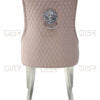 Majestic Pink Velvet Dining Chair - ASR Interiors