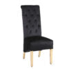 Sofia Black & Gold Square Knocker Dining Chair - ASR Interiors