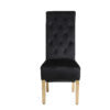Sofia Black & Gold Square Knocker Dining Chair - ASR Interiors