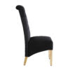 Sofia Black & Gold Square Knocker Dining Chair - ASR Interiors