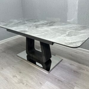Windsor Black & Silver Dining Chair - ASR Interiors
