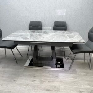 Windsor Black Velvet Chair - ASR Interiors