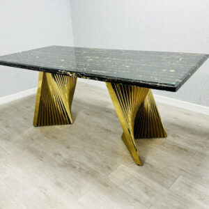 Vegas Cream Gold Dining Chair - ASR Interiors
