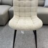 Monza Beige Fabric Dining Chair - ASR Interiors