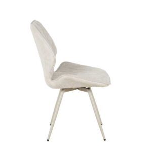 Vienna Grey & Silver Dining Chair - ASR Interiors