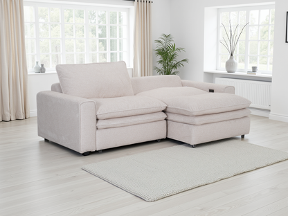 Florence Cloud Beige Electric Sofa
