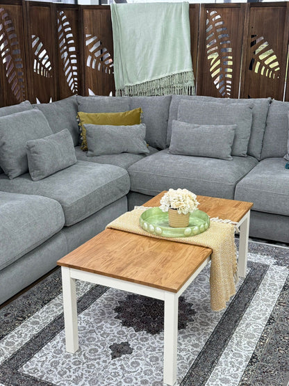 Jupiter Sofa Grey Large Corner