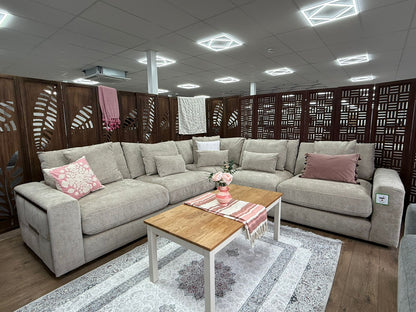 Jupiter Sofa Beige Large Corner