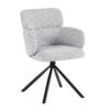 Tuscany Grey 360 Swivel Chair - ASR Interiors