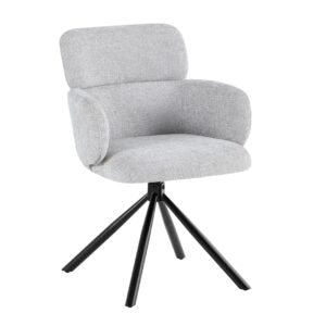 Vienna Grey & Silver Dining Chair - ASR Interiors