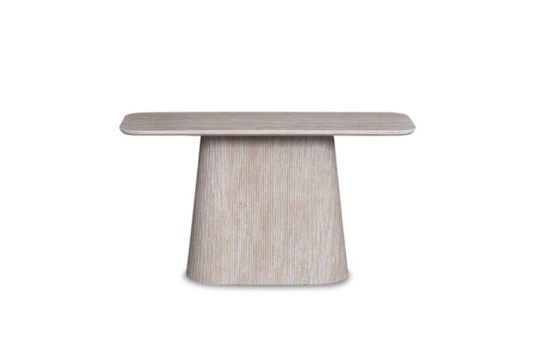 Davos Beige Oval Ceramic Dining Table - ASR Interiors