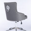 Majestic Grey PU Leather Office Chair - ASR Interiors