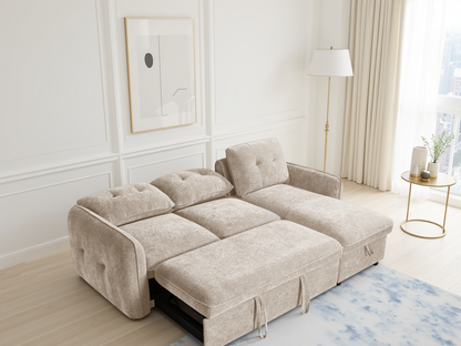 Moscow Sofabed Beige Universal Corner