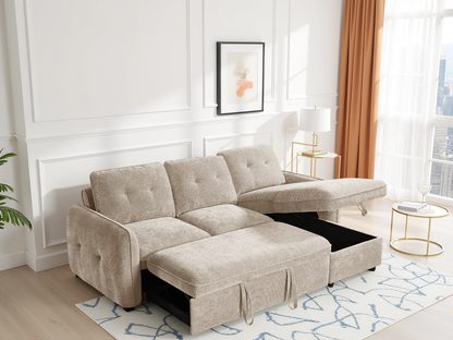 Moscow Sofabed Beige Universal Corner