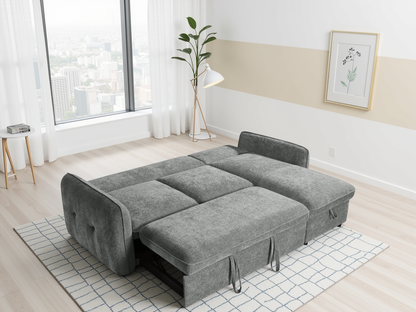 Moscow Sofabed Grey Universal Corner