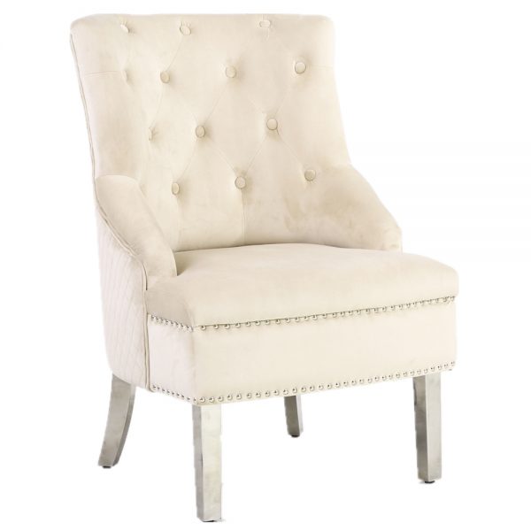 Majestic Mink Wing Chair - ASR Interiors