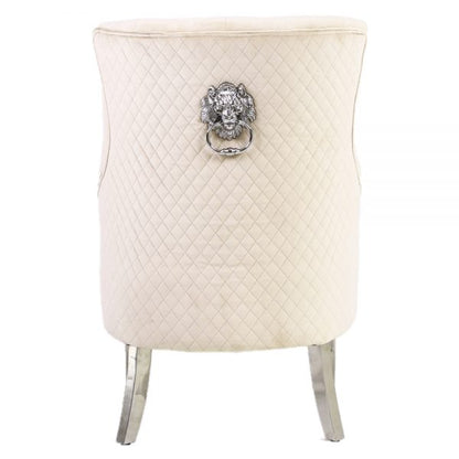 Majestic Mink Wing Chair - ASR Interiors