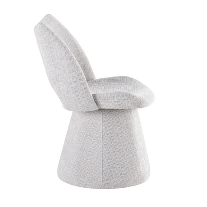 Maryland Grey 360 Swivel Chair - ASR Interiors