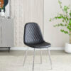 Mexico Black PU Dining Chair - ASR Interiors