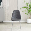 Mexico Grey PU Dining Chair - ASR Interiors