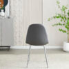 Mexico Grey PU Dining Chair - ASR Interiors