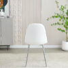 Mexico White PU Dining Chair - ASR Interiors