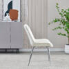 Mortiz Cream Velvet Dining Chair - ASR Interiors