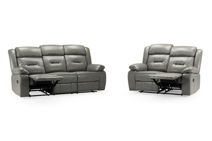 Novie Recliner Sofa Grey 3+2 Set