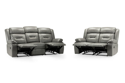 Novie Recliner Sofa Grey 3+2 Set