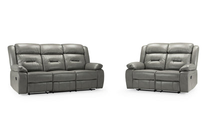 Novie Recliner Sofa Grey 3+2 Set