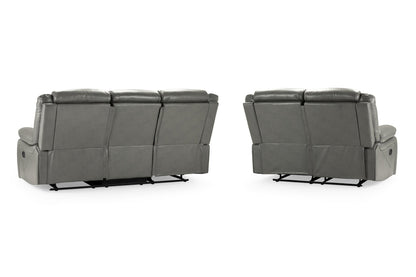 Novie Recliner Sofa Grey 3+2 Set