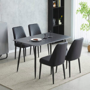 Windsor Black & Gold Dining Chair - ASR Interiors