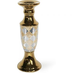 Zermatt Lamp Table (Grey Ceramic) - ASR Interiors