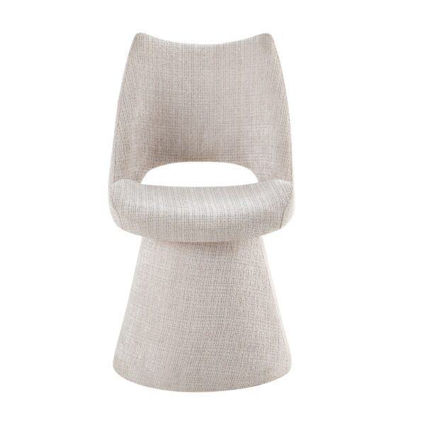 Maryland Beige 360 Swivel Chair - ASR Interiors