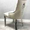Valencia Mink Chrome Leg Dining Chair - ASR Interiors