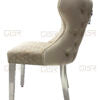 Valentino Mink Velvet Dining Chair - ASR Interiors
