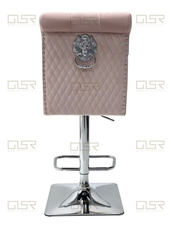 Sofia Pink Bar Stool - ASR Interiors