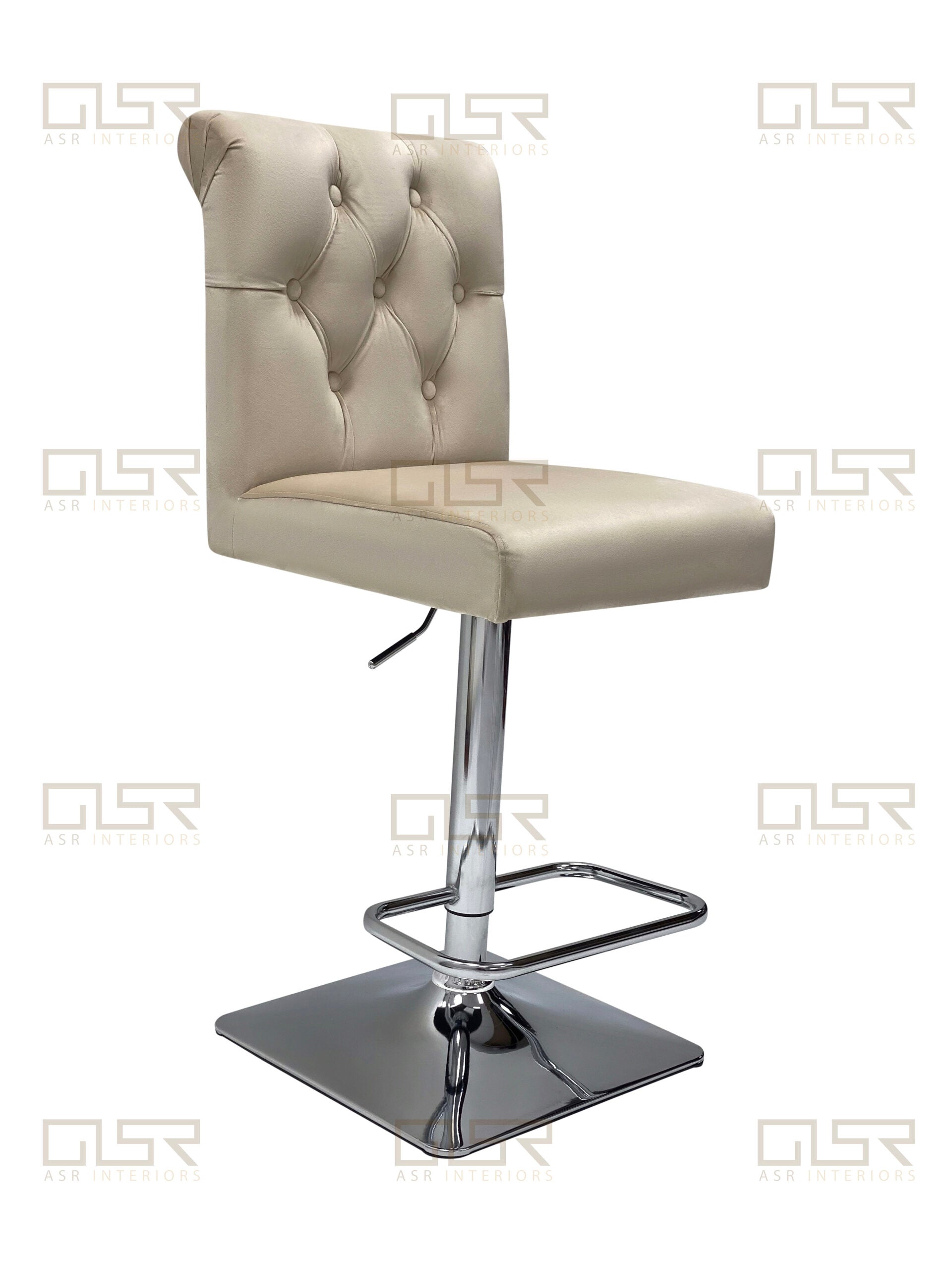 Sofia Mink Bar Stool - ASR Interiors