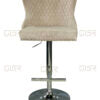 Valentino Mink Velvet Bar Stool - ASR Interiors