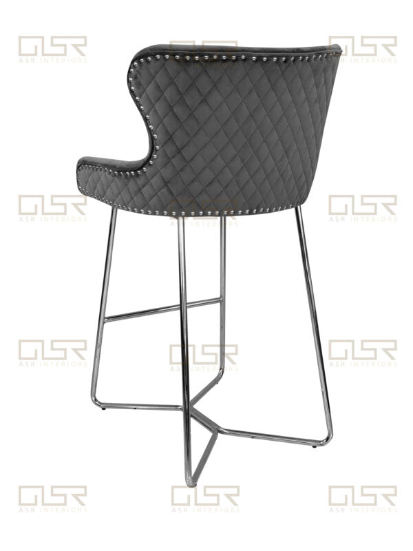 Osaka Grey Bar Stool - ASR Interiors