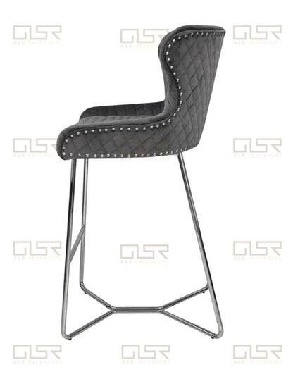 Osaka Grey Bar Stool - ASR Interiors