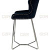 Osaka Black Bar Stool - ASR Interiors