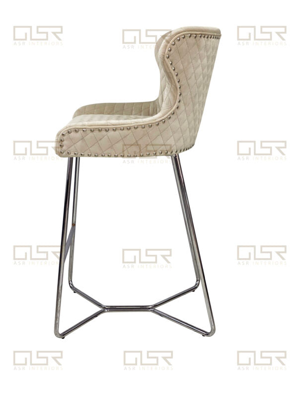 Osaka Mink Bar Stool - ASR Interiors