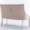Majestic Mink High Back Bench - ASR Interiors